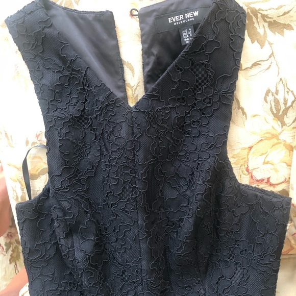 Ever New Lace Black A-Line dress - Picture 2 of 3